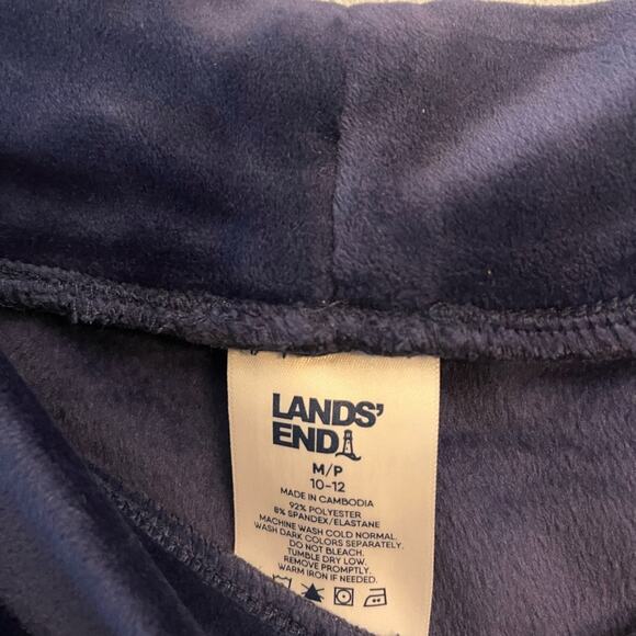 Lands’ End Velour Leggings - Picture 2 of 2